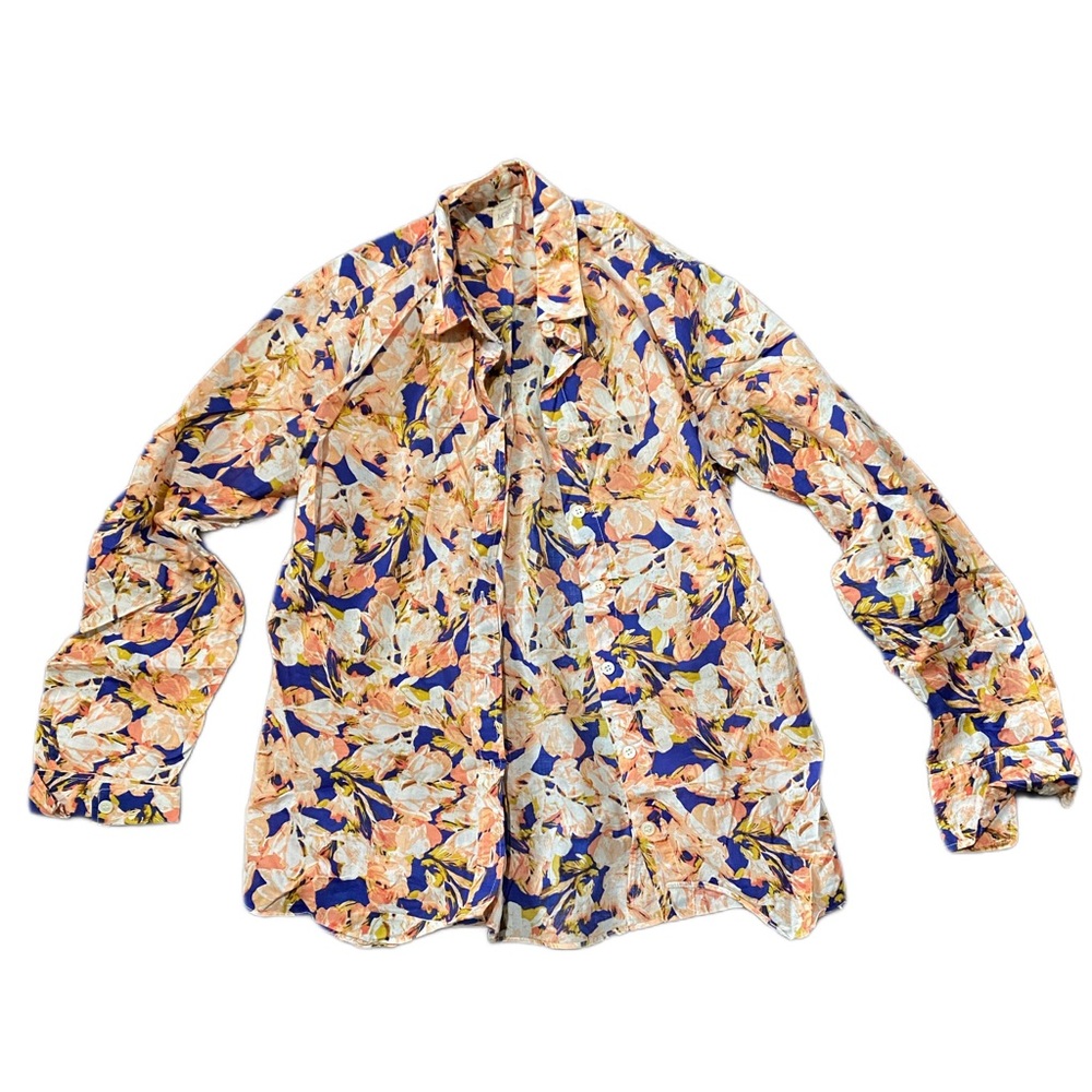 J. Crew Button Down, Size Small, Floral